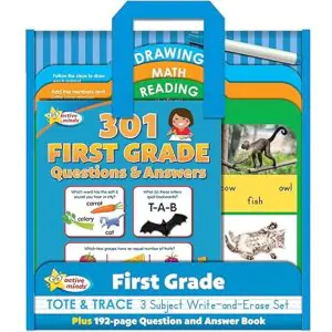Active Minds First Grade Tote & Trace