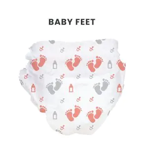 Alter Organic Bamboo Diapers Tape Style Large Size (8-12 Kgs)