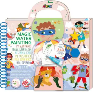 Avenir 4in1 My Superheroes Magic Water Painting