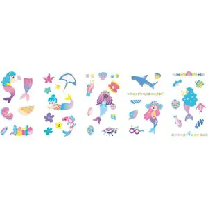 Avenir Nail Stickers & Tattoos - Mermaid
