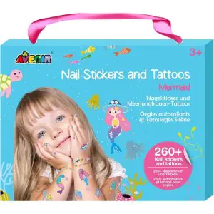 Avenir Nail Stickers & Tattoos - Mermaid