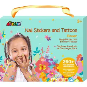 Avenir Nails Stickers & Tattoos - Flower