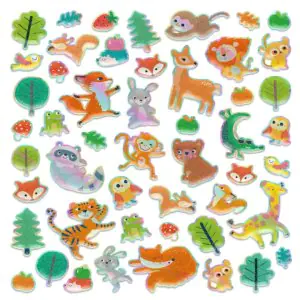 Avenir Puffy Stickers Animal