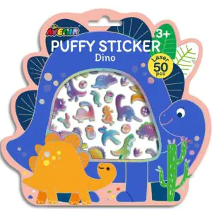 Avenir Puffy Stickers Dino
