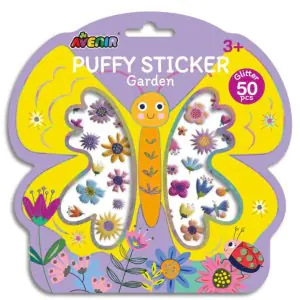 Avenir Puffy Stickers Garden
