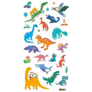 Avenir Tattoo Sticker - Dino