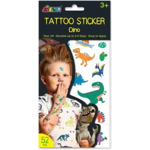 Avenir Tattoo Sticker - Dino