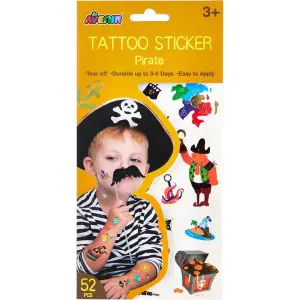 Avenir Tattoo Sticker - Pirate