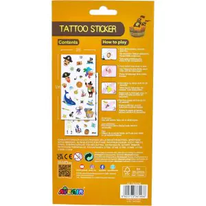Avenir Tattoo Sticker - Pirate