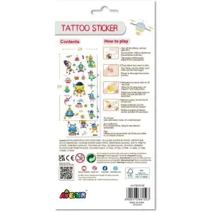Avenir Tattoo Sticker - Robot