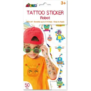 Avenir Tattoo Sticker - Robot