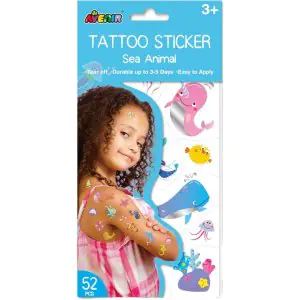 Avenir Tattoo Sticker - Sea Animal