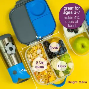 B.Box Mini Lunch Box Emerald
