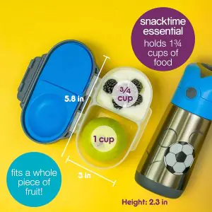 B.Box Snack Box Blue Green