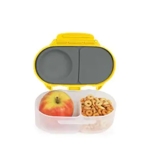 B.Box Snack Box Yellow Grey