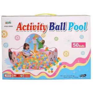 Balak Creations Activity Ball Pool with 50 Balls