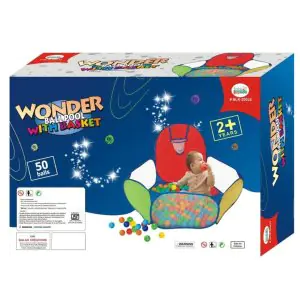 Balak Creations Wonder Ball Pool 50 Balls BLK 20032