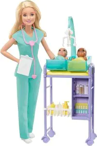 Barbie Careers Baby Doctor Doll Play Set
