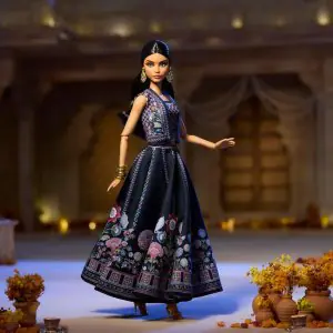 Barbie Diwali Doll by Anita Dongre Wearing Festival of Lights Look - HRM91