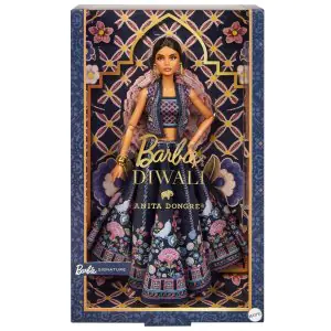 Barbie Diwali Doll by Anita Dongre Wearing Festival of Lights Look - HRM91