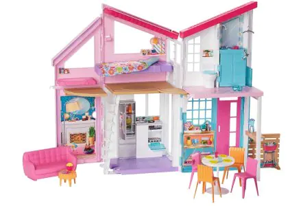 Barbie Malibu House Playset With 25+ themed Accessories FXG57