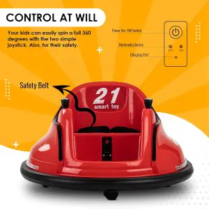 Baybee Rapid Bumper Car (Red)