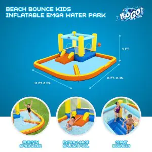 Best way Beach Bouncy Water Park