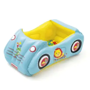 Bestway Fisher-Price Inflatable Racing Car with Balls 93535 47" x 31" x 20"