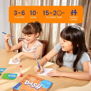 Binca Fletter Dash, A Fun Fill-in-The-Blanks Strategic Word Card Game