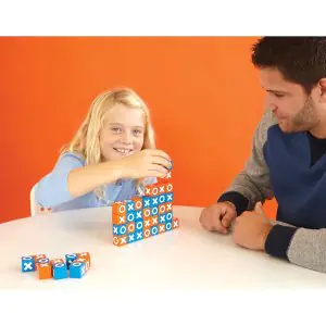 Blue Orange Brix Strategy Game Board