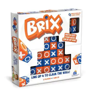 Blue Orange Brix Strategy Game Board