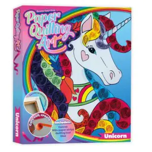 Bookoli Paper Quilling Art Unicorn