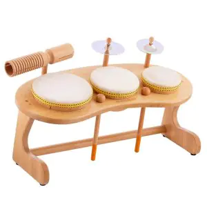 Brainsmith Swoora Wooden Drum Set