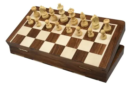 CHESSBAZAAR 12" Travel Magnetic Chess Set
