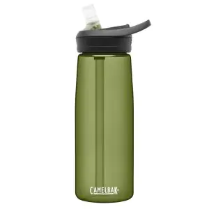 CamelBak Eddy+ Water Bottle with Tritan Renew – Straw Top 25oz, Olive