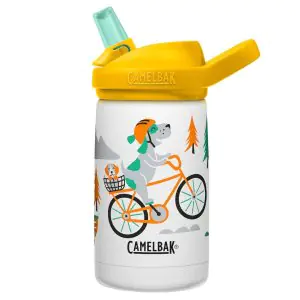 CamelBak Stainless Steel Water Bottle 350ML (Biking Dogs)