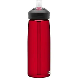 CamelBak eddy+ Water Bottle with Tritan Renew – Straw Top 25oz, Cardinal