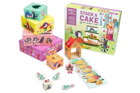 Chalk and Chuckles Stack a Cake