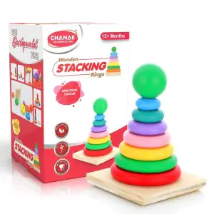 Chanak Wooden Stacking Ring