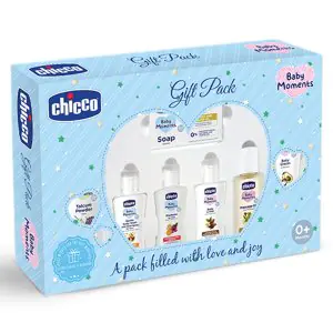 Chicco Baby Caring Gift Pack Blue