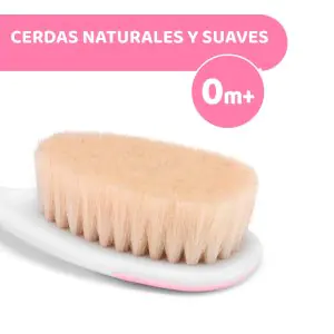 Chicco Brush and Comb 0m+ - Pink