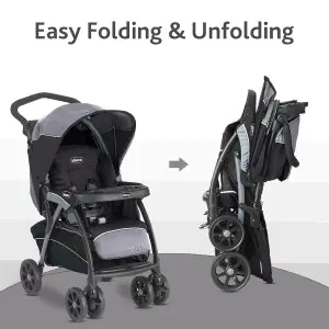 Chicco Cortina CX Stroller Jet Black