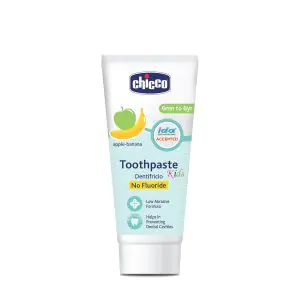 Chicco Toothpaste Dentifricio No Fluoride - Apple/Banana
