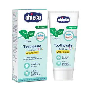 Chicco Toothpaste dentifricio With Fluoride - Mild Mint Flavour