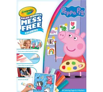 Crayola Color Wonder Mess Free Peppa Pig Coloring