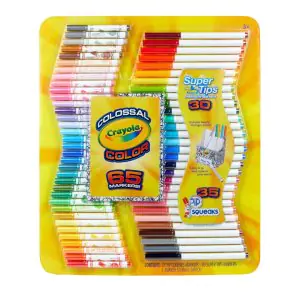 Crayola Crayola Colossal Marker Kit, 65 Pieces