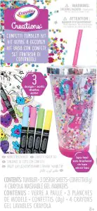 Crayola Creations Confetti Tumbler Kit