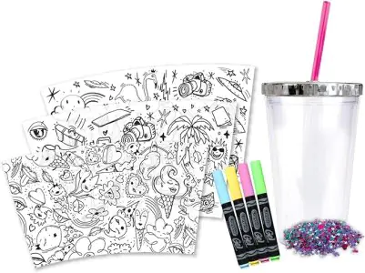 Crayola Creations Confetti Tumbler Kit