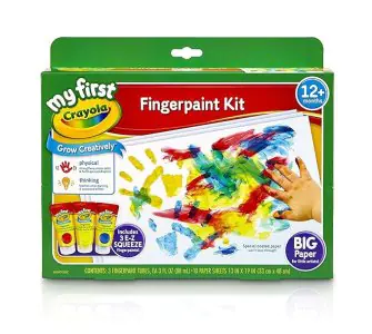 Crayola Easy Clean Finger Paint Kit