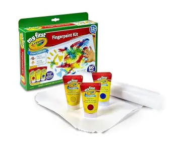 Crayola Easy Clean Finger Paint Kit